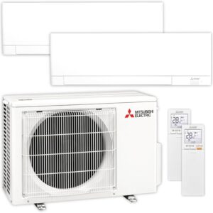Air con. units mitsubishi by thermoflux multisplit air conditioning set msz ay 3.5 kw + 3.5 kw