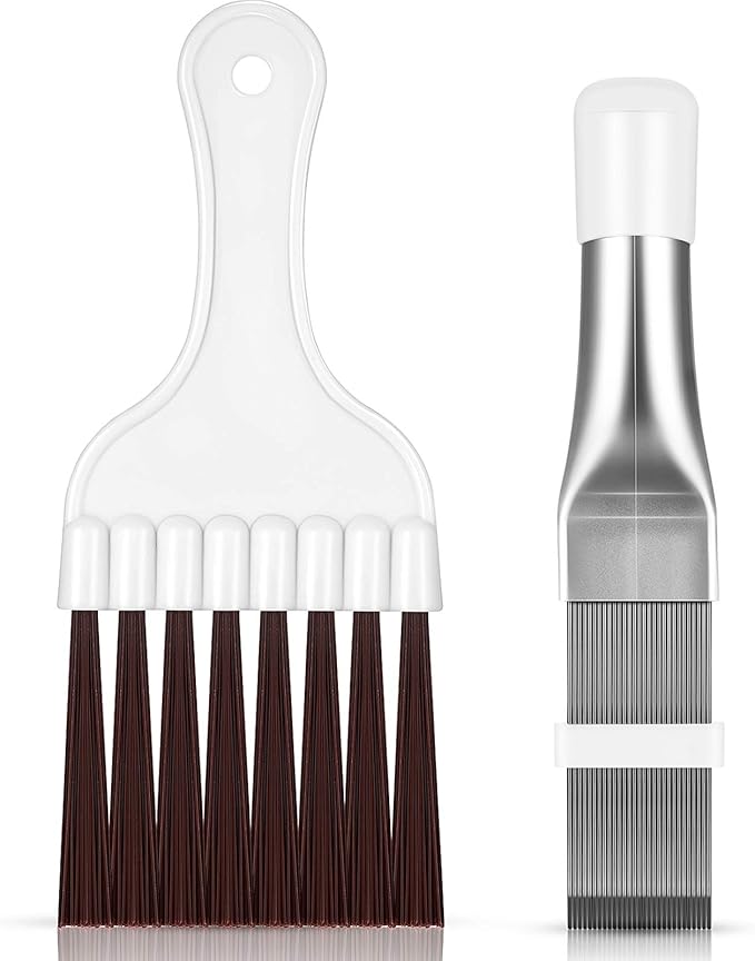 air conditioning condenser fin comb fin cleaning brush air conditioning fin cleaner fridge coil cleaning whisk brush metal fin evaporator cooler repair tool pack of 2 air conditioning condenser fin comb fin cleaning brush air conditioning fin cleaner fridge coil cleaning whisk brush metal fin evaporator cooler repair tool pack of 2