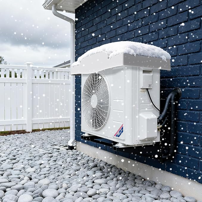 cover for mini split heat pump, condenser & compressor for outdoor use, rain snow cover & waterproof, air conditioning cover made of plastic cover for mini split heat pump, condenser & compressor for outdoor use, rain snow cover & waterproof, air conditioning cover made of plastic